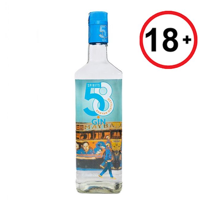 Kenyan Originals Kenyan Orginals 58 Gin Classic 750ml